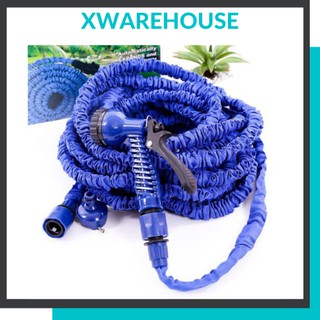 Vòi xịt nước thông minh giãn nở 15m/30m Magic Hose - Vòi nước rửa xe tưới cây tự động giãn dài khi bơm nước vào