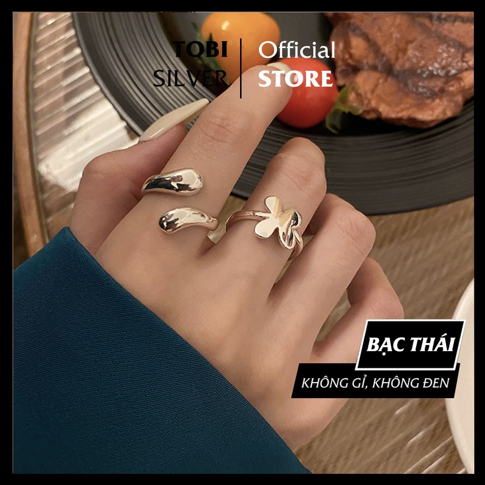 Nhẫn bạc nữ TOBI SILVER nhiều kiểu dáng phong cách cá tính N53