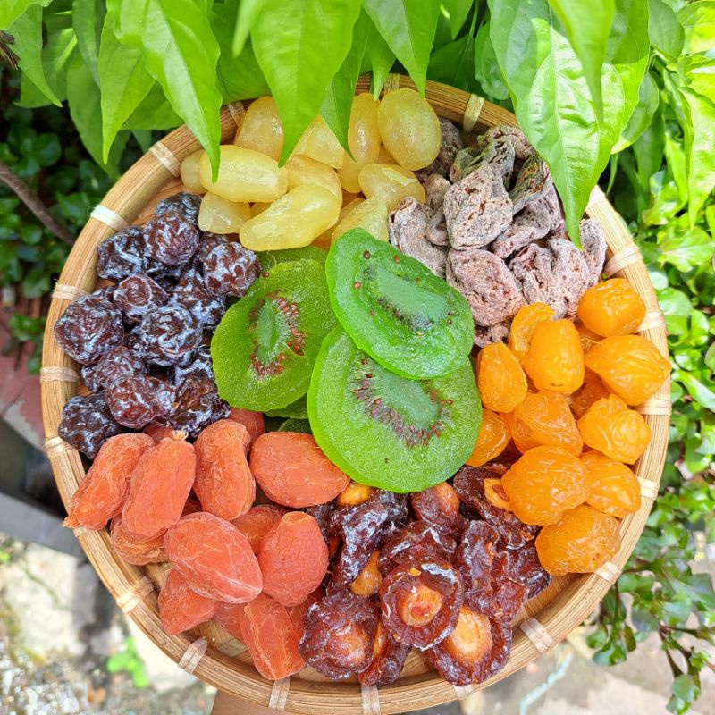 Hộp Mix 6-8 Loại Ô Mai Xí Muội Chua Ngọt  200GR/500GR