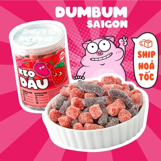Kẹo dâu tằm mix 2 vị 400g đồ ăn vặt Sài Gòn vừa ngon vừa rẻ
