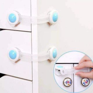 Sét 2 khóa gài tủ lạnh , tủ gỗ
