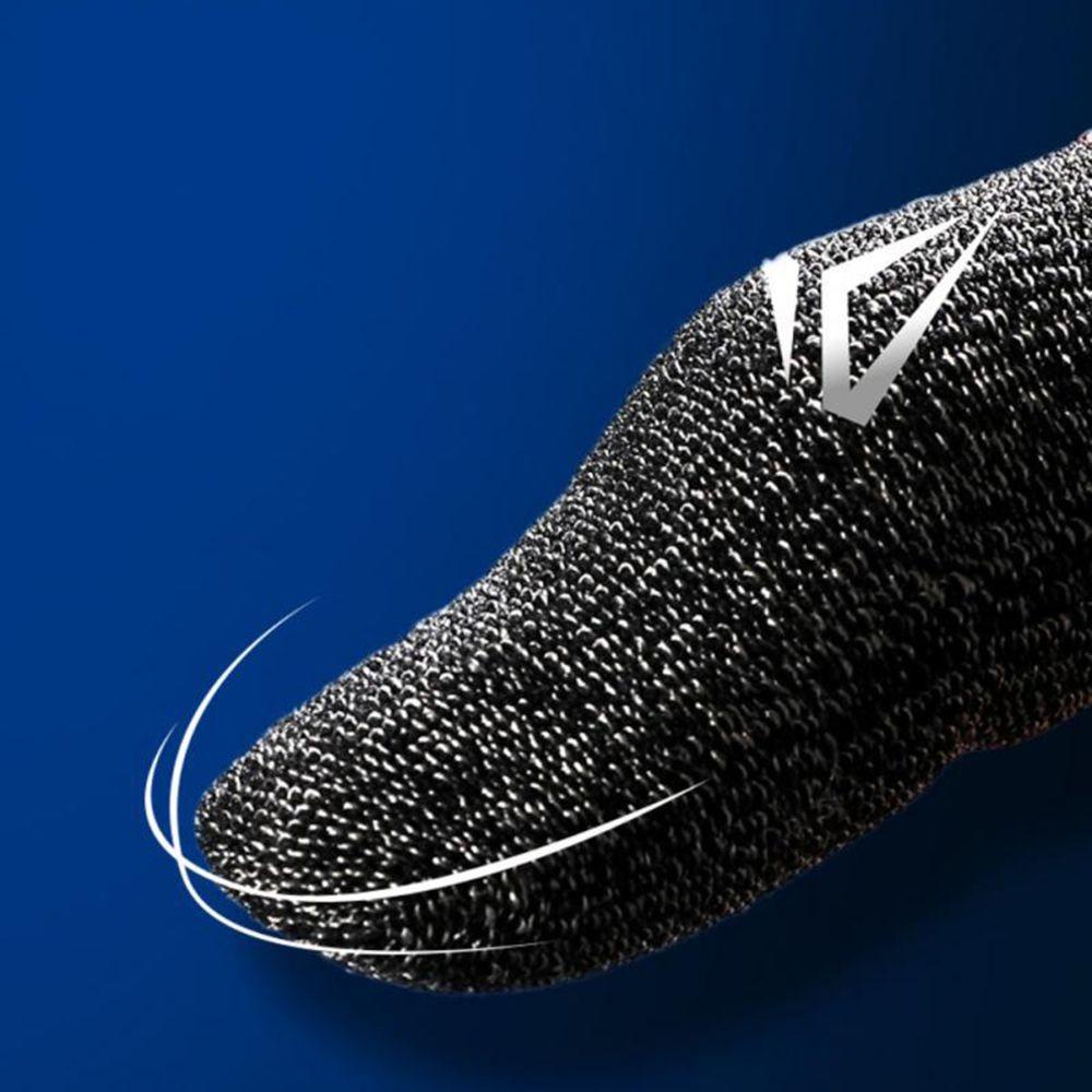 1 Đôi Găng Tay Chơi Game Xỏ Ngón Chống Trượt Thoáng Khí