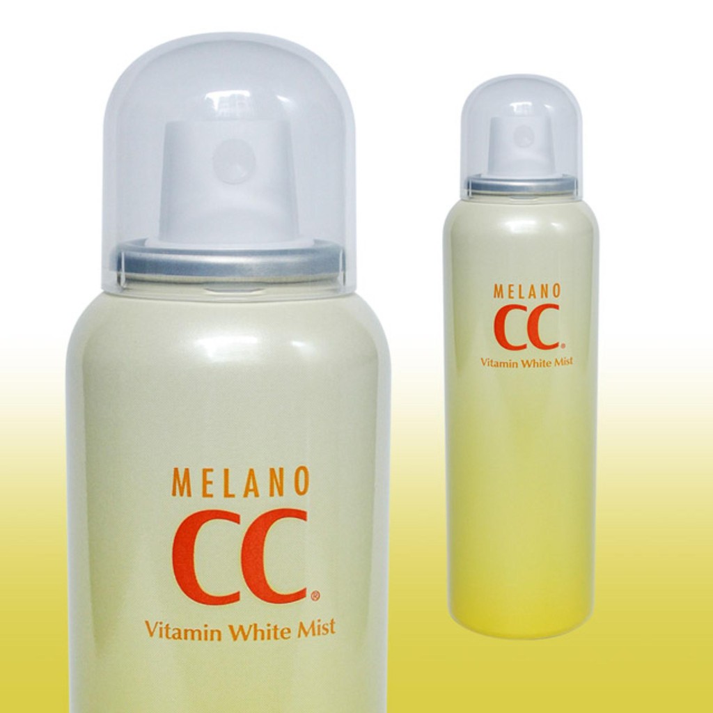 Xịt khoáng dưỡng trắng da chống thâm nám Melano CC Whitening Mist 100g