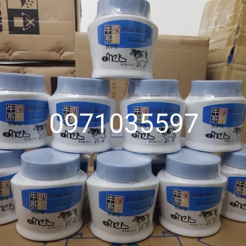 Kem Massage Sữa Bò Massage Cream Giúp Da Trắng Sáng, Săn Chắc, Tràn Đầy Sức Sống - Dùng Trong Spa