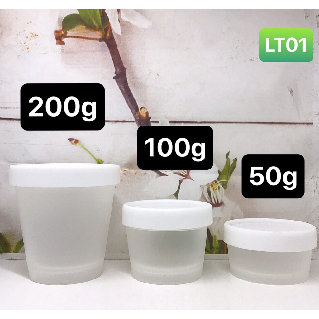 Hủ hộp nhựa tròn đựng mỹ phẩm Rabbit Lab 100gr