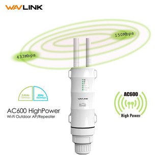 Thiết Bị Mở Rộng Tín Hiệu Wifi Wavlink Chống Nước Với 2.4G + 5Ghz Ap