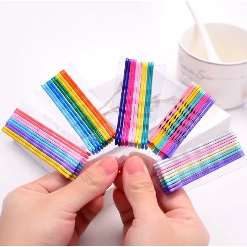set 10 kẹp tăm nhiều màu xinh xắn