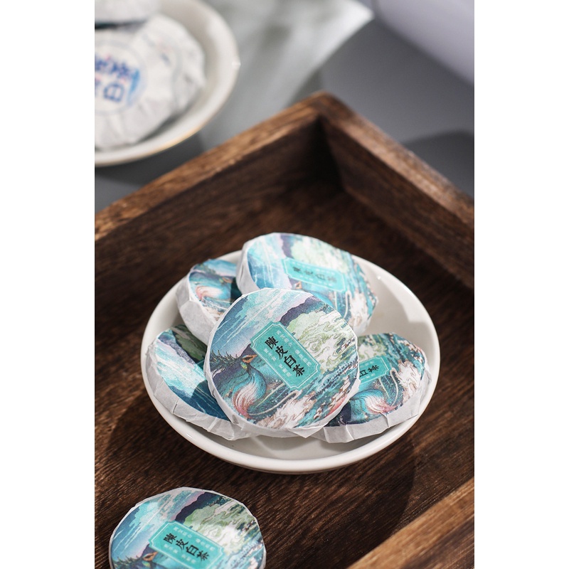 Bạch Trà Cổ Thụ Vân Nam Gong Mei thêm vỏ quýt