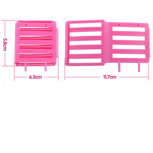 Kẹp Bấm Xù Chân Tóc Không Dùng Nhiệt Bestmypham