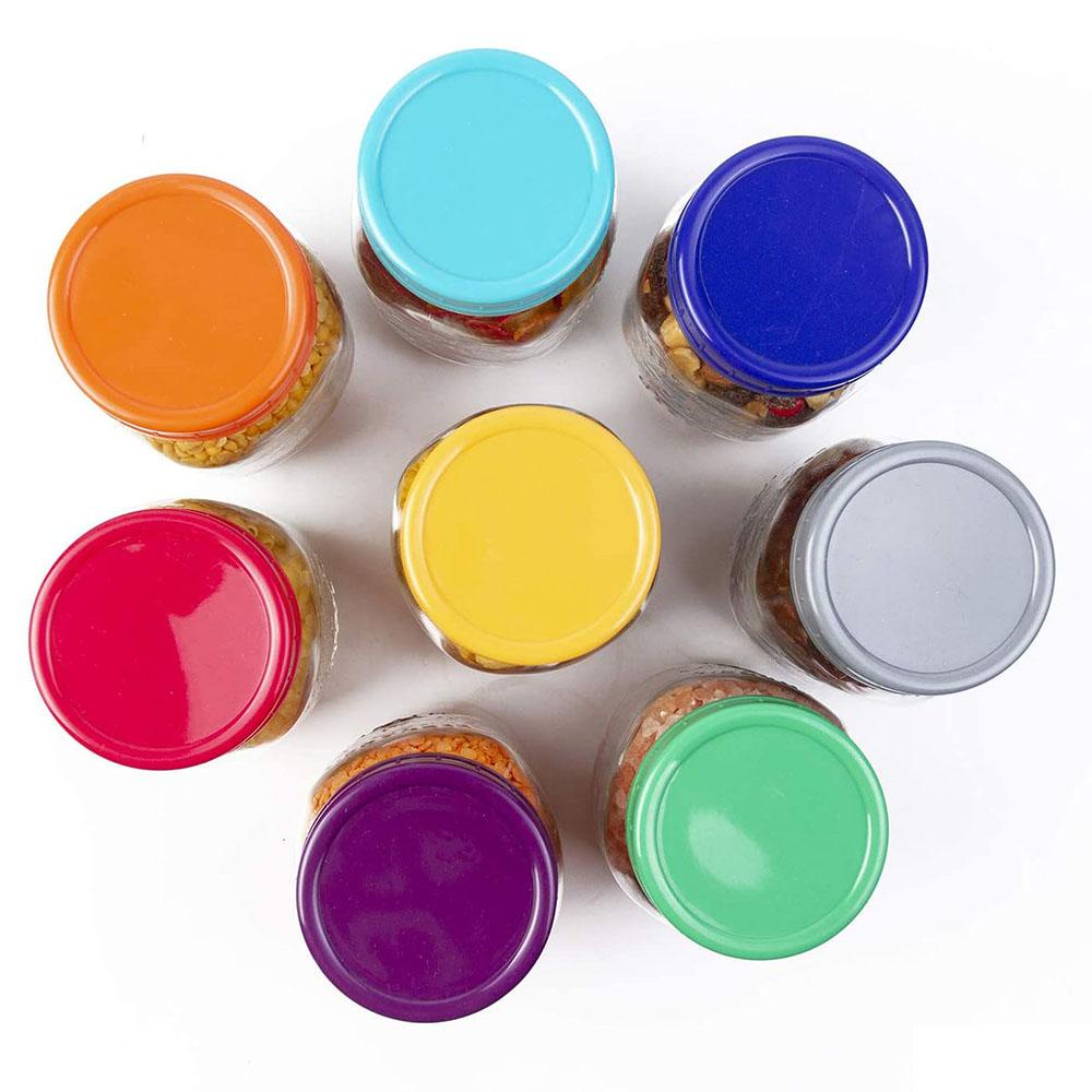 IVORY Nắp Đậy Lọ Mason Chống Trầy Chống Rò Rỉ Tiện Dụng