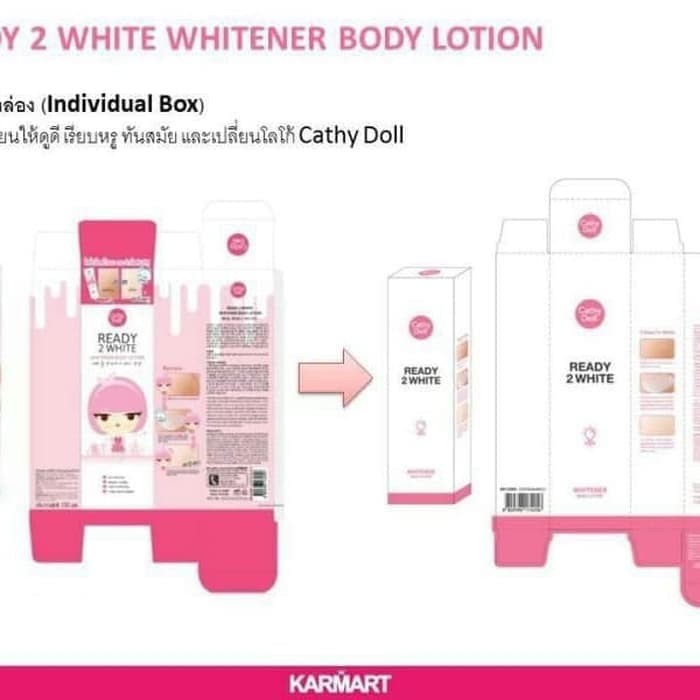 (hàng Mới Về) Bộ 2 Mỹ Phẩm Dưỡng Trắng Da Cathy Doll