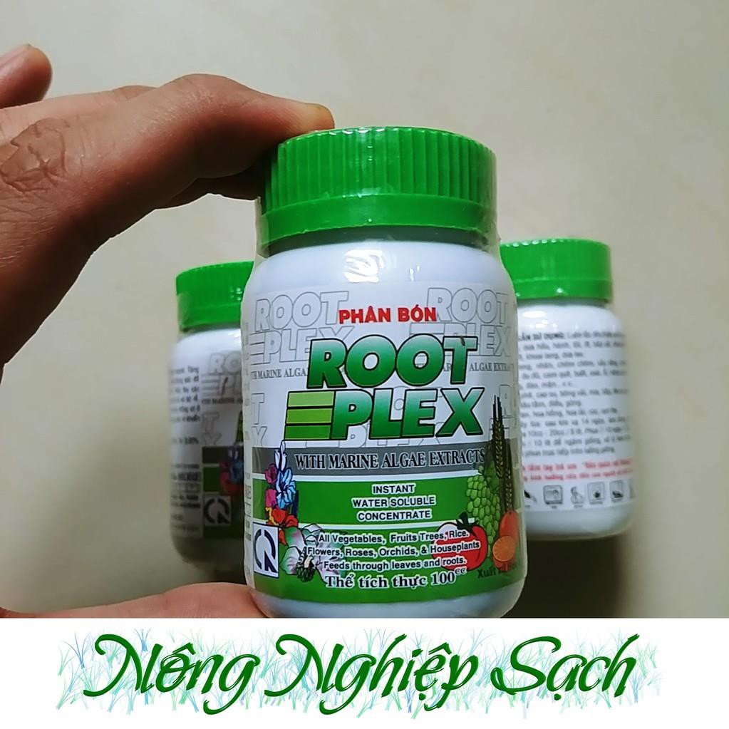 Root Plex Phân bón lá hữu cơ Rong biển loại 100ml [PBO]