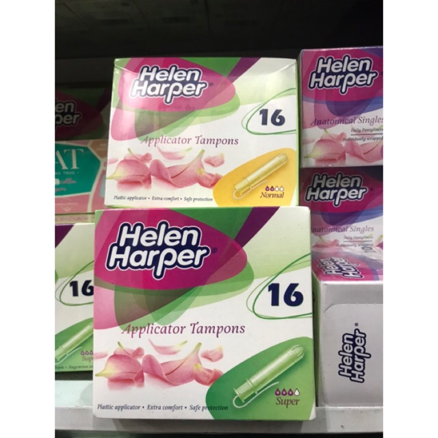 Băng Vệ Sinh Ống Tampon Helen Harper Super Plus/Super/Regular