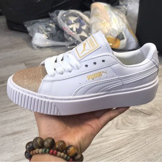 🌺 SIÊU SALE 🌺 GIÀY THỂ THAO NỮ PUMA NHŨ VÀNG HÀNG ĐẸP XỊN XÒ, FREESHIP ĐƠN HÀNG 150K 🌺