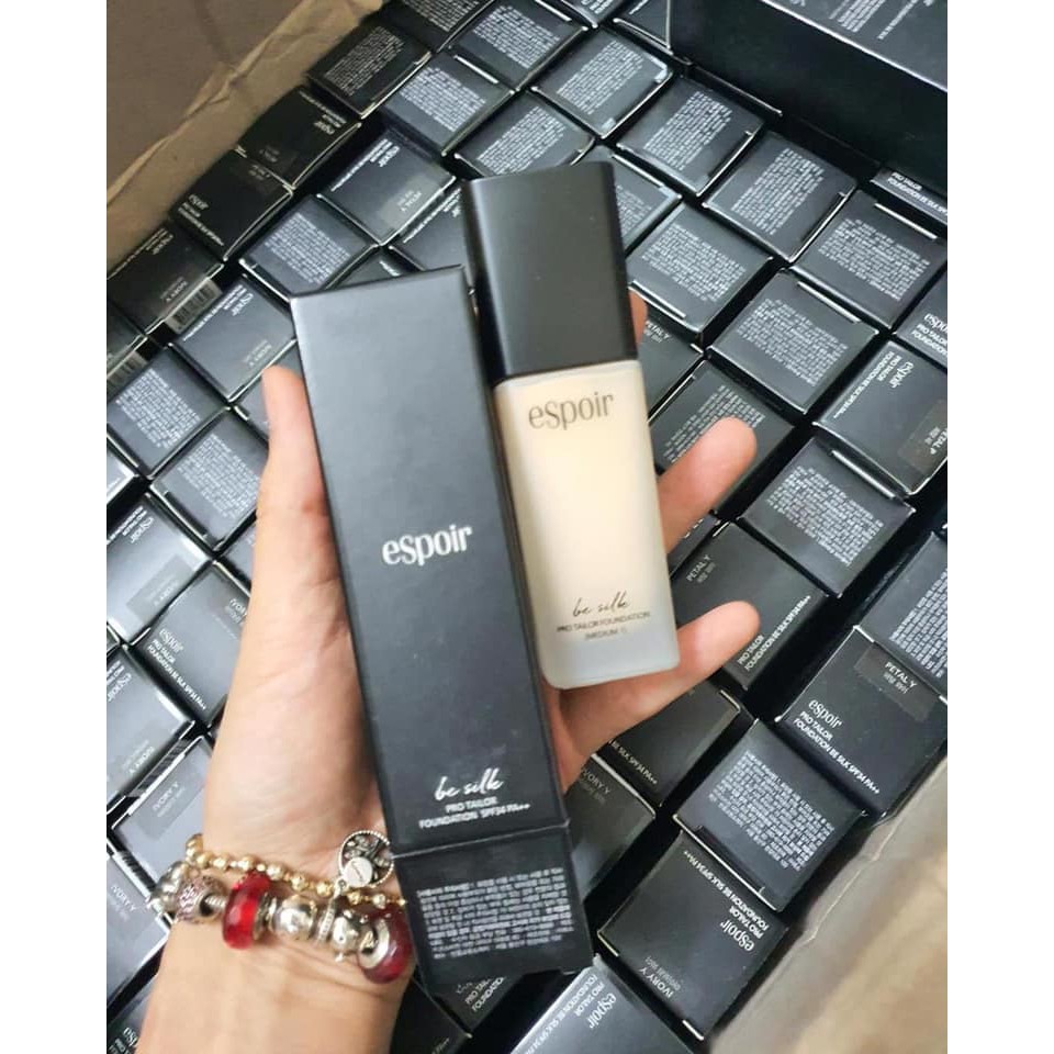 KEM NỀN ESPOIR PRO TAILOR BE SILK FOUNDATION EX SPF25 PA 30ML CHÍNH HÃNG - 7885