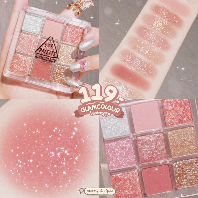 Bảng phấn mắt Glamcolour 9 ô | BigBuy360 - bigbuy360.vn