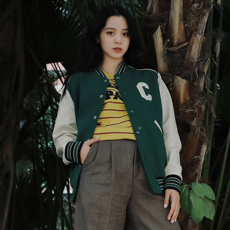 ÁO KHOÁC BOMBER LISA BLACKPINK TAEYONG NCT