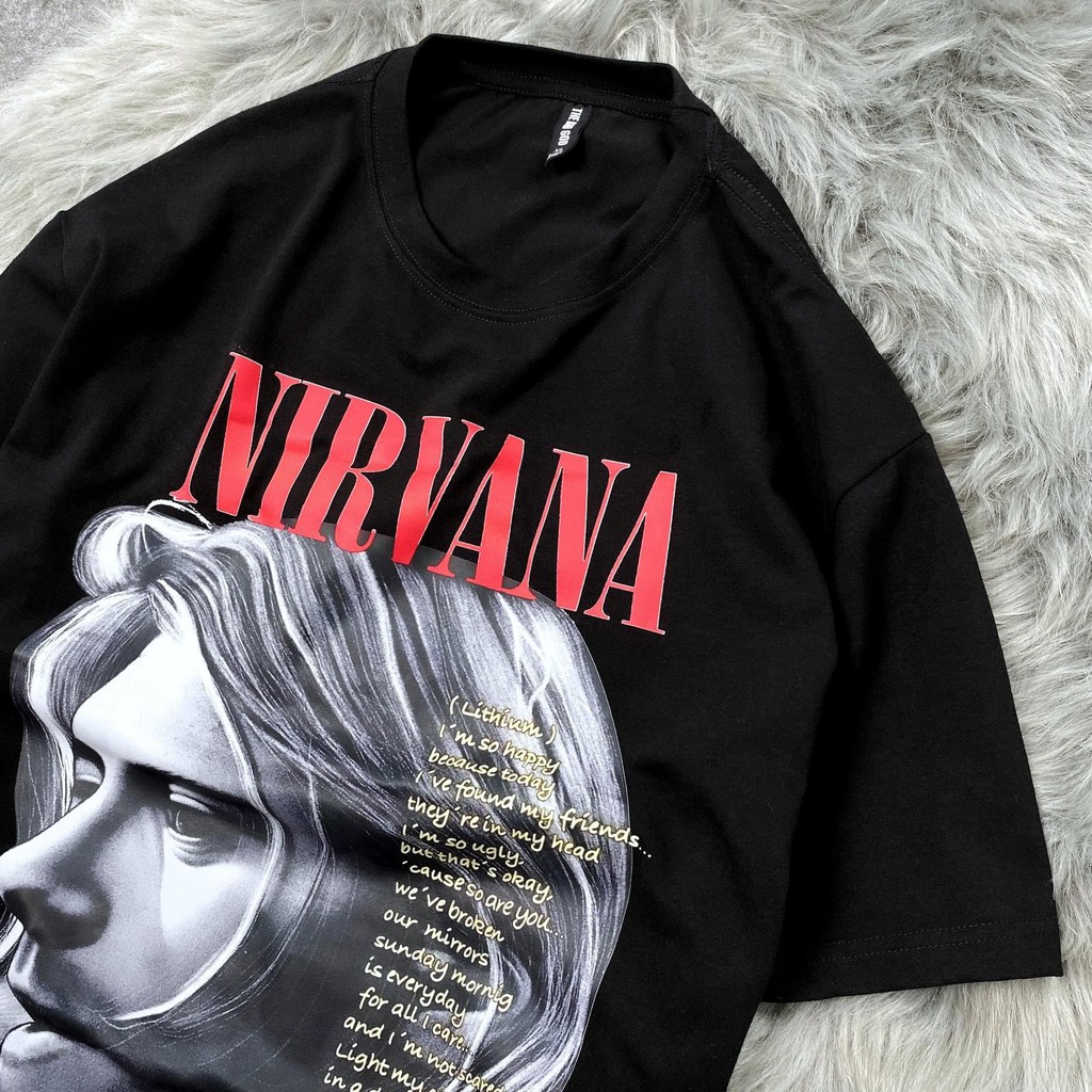 Áo thun in hình Nevermind Kurt Tee cao cấp , áo phông T shirt nam nữ unisex , MSW Town | BigBuy360 - bigbuy360.vn