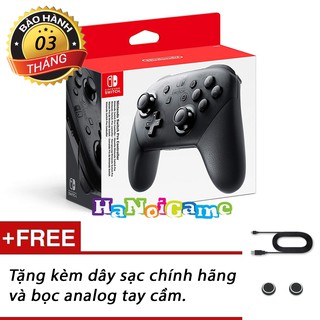 Tay cầm Nintendo Switch Pro Controller (màu đen)