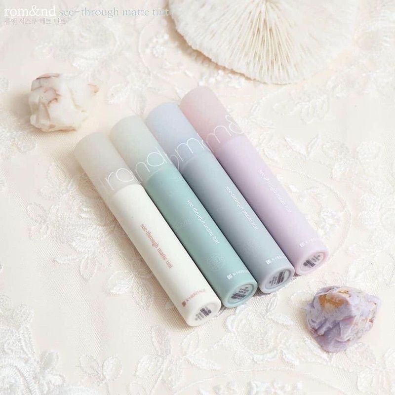 [Free Ship] [Romand Hanbok ] Son Hanbok Kem Lì, Siêu Mịn Mượt Môi Romand See Through Matte Tint | BigBuy360 - bigbuy360.vn