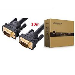 Cáp VGA 3+6C dài 10M cho Màn Hình, Máy Chiếu Chính Hãng Ugreen 11633