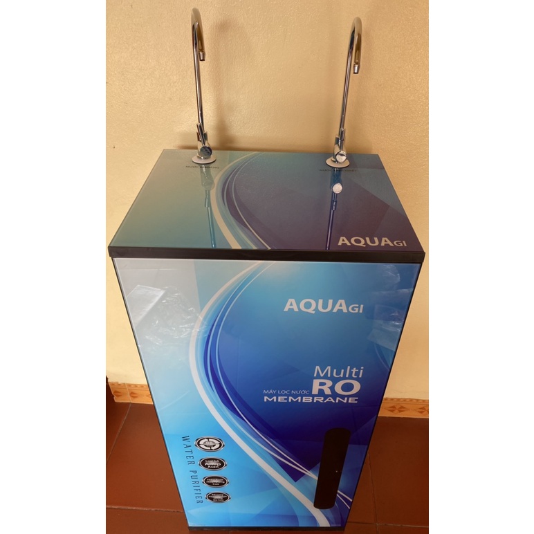 Máy lọc nước Ro Aqua gi 2 vòi cao cấp 8 9 10 11 cấp tinh khiết - vòi khoáng cao cấp