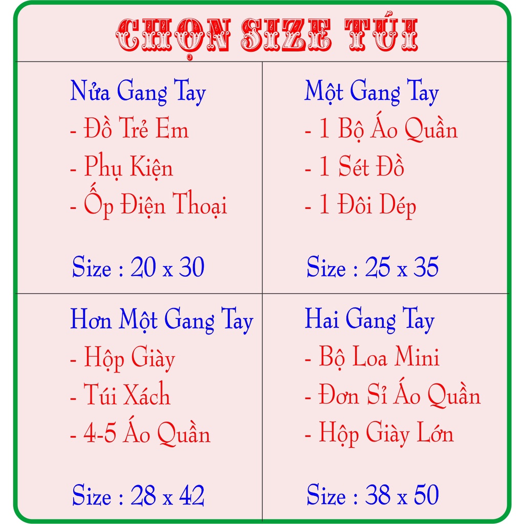Túi gói hàng niêm phong tự dính - túi đóng hàng chuyển phát nhanh có sẵn keo dính Size 28x42 NHẬN IN LOGO
