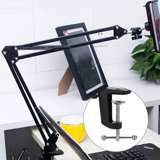 Giá đỡ iPad, máy tính bảng có chân kẹp đầu giường, cạnh bàn