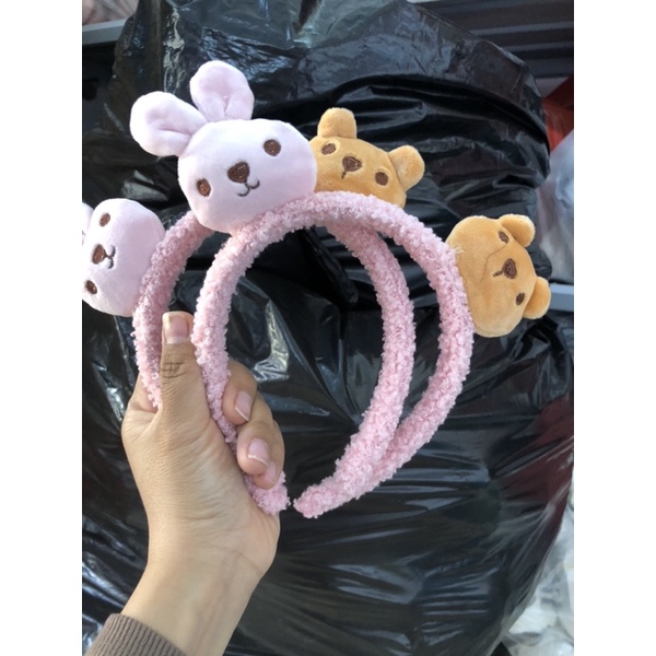 Bờm băng Đô nơ gấu cho bé gái và nữ