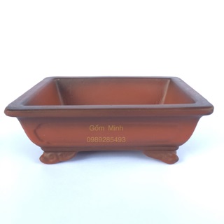 Chậu bonsai mẫu BSK-08 Gốm Bát Tràng Cao cấp giá sỉ