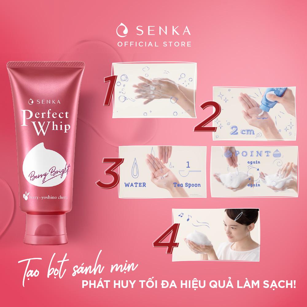 Bộ đôi làm sạch Dưỡng trắng - Sáng hồng (Tẩy trang white 230ml + Sữa rữa mặt Berry Bright 100g) | WebRaoVat - webraovat.net.vn