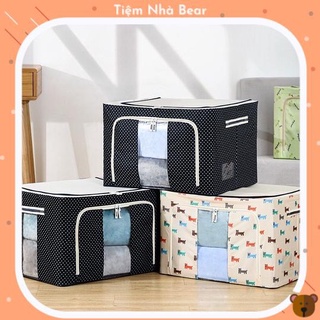 Túi đựng chăn loại to khung sắt chữ nhật đứng