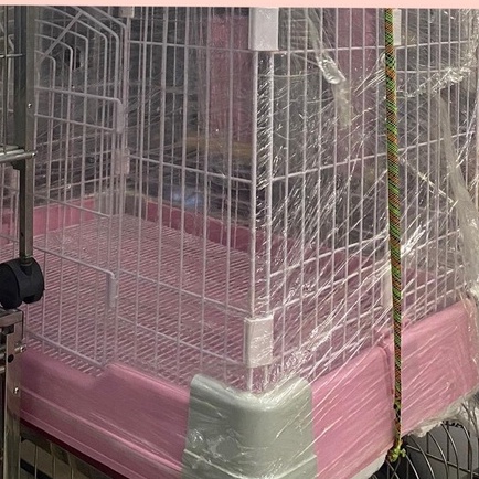 Chuồng petland (78*56*63) cao cấp đế nhưa bánh xe - chuồng chó - chuồng mèo - chuồng thỏ - chuồng bọ - chuồng hamster