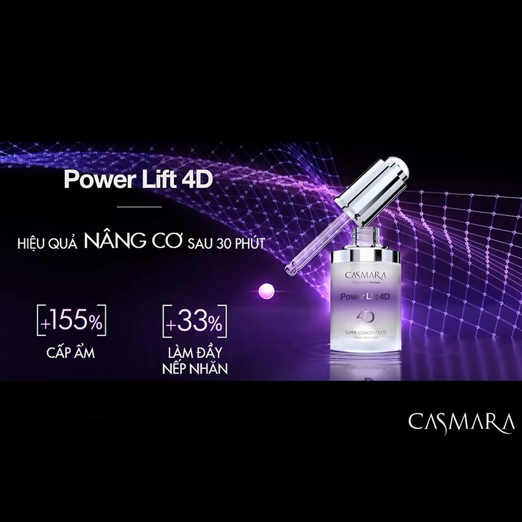 Serum Nâng Cơ CASMARA Power Lift 4D Siêu Cô Đặc Hiệu Quả Như Tiêm Botox 30ml