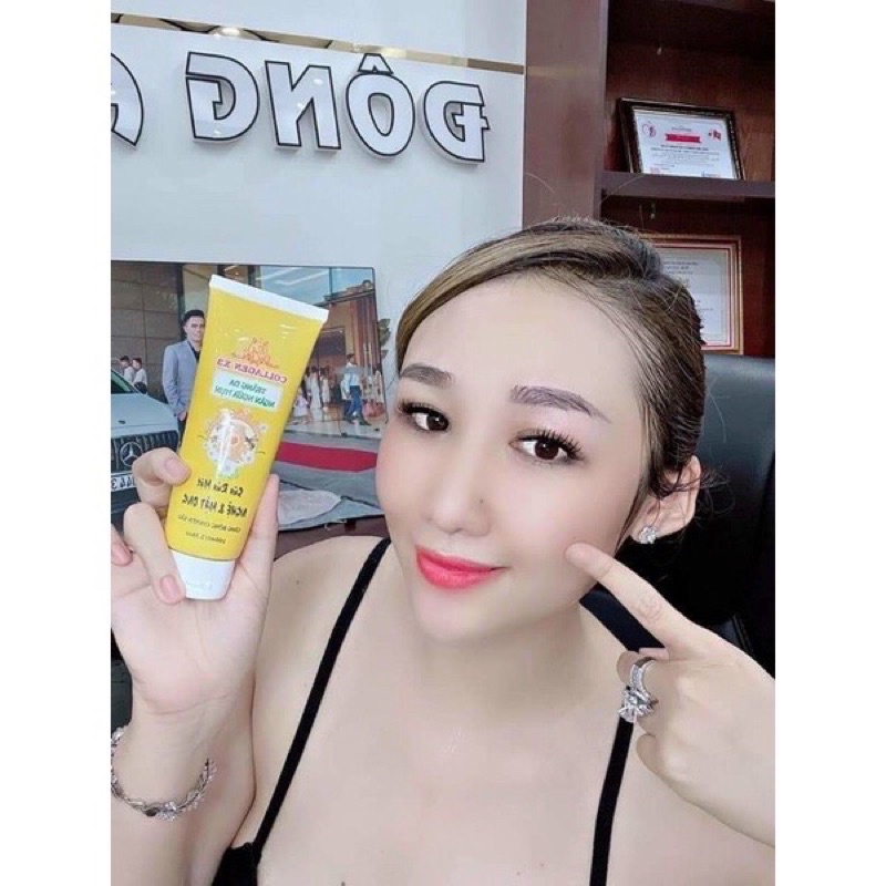 Sữa rửa mặt collagen x3