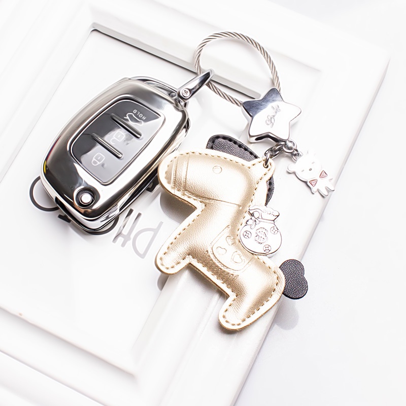 Ốp Chìa Khoá Ô Tô HYUNDAI ELANTRA TUCSON SANTAFE Bằng Chất Liệu TPU