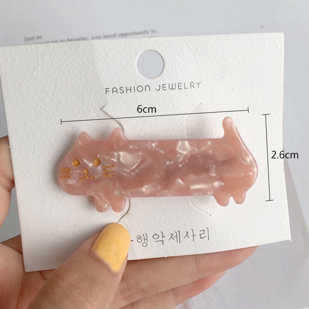 Kẹp Tóc Hình Mèo Dễ Thương Cho Nữ