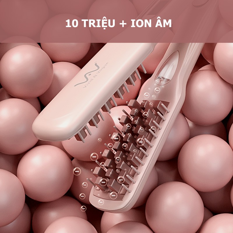 Máy Duỗi Tóc VIVID & VOGUE Giải Quyết Các Vấn đề Về Tóc Dầu Tóc Mỏng Tóc Bết ép Tóc Duỗi Tóc Thêm Volume Duỗi Thẳng