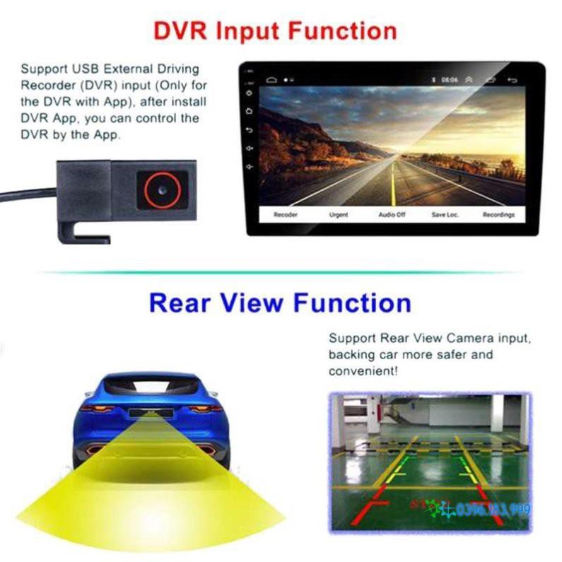 Bộ màn hình DVD Android Cho Ô Tô  VIOS 2014-2017 kèm mặt dưỡng,Tích Hợp GPS Chỉ Đường, Xem Camera Lùi – màn Full HD.