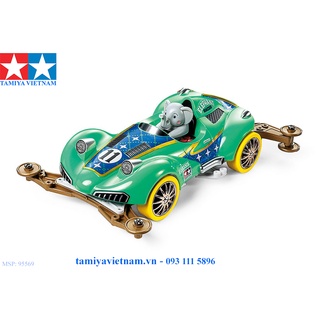 [TAMIYA] 95569 Mô hình xe đua lắp ráp chạy bằng pin MINI 4WD ELEPHANT RACER