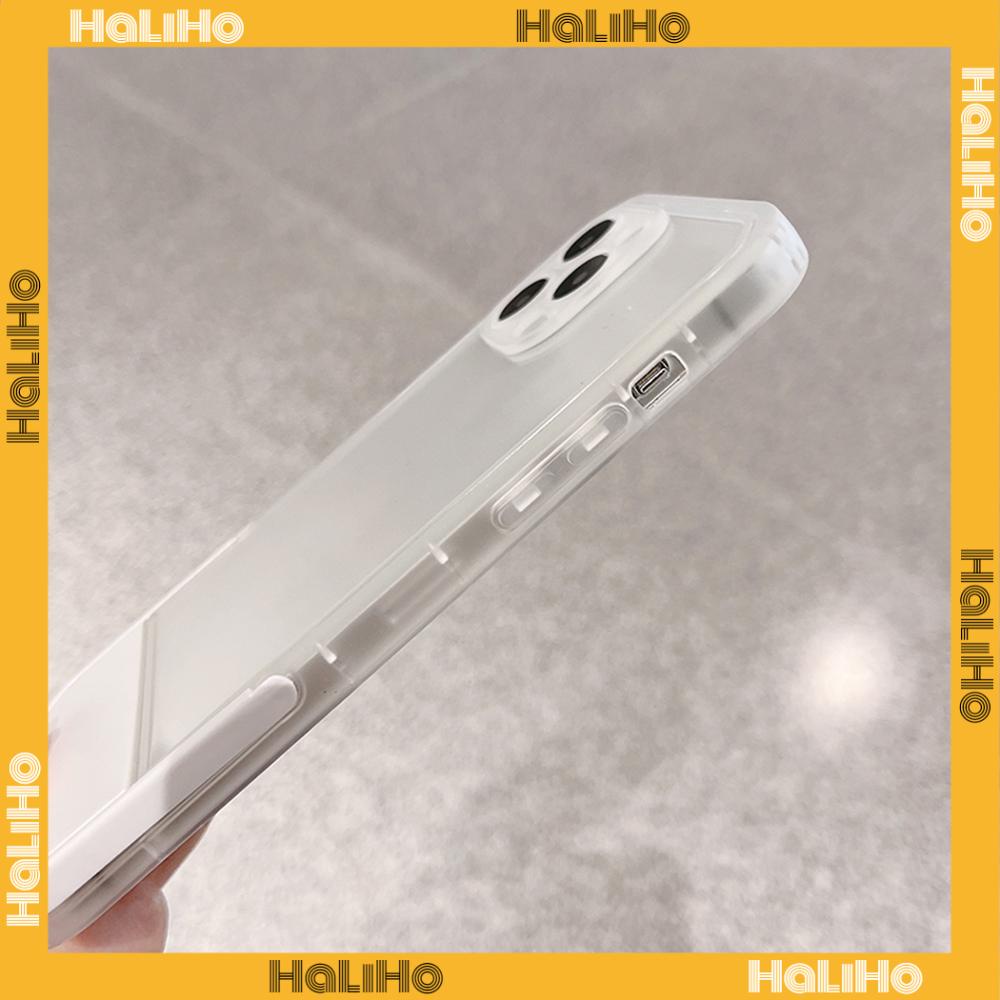 iPhone Case Silicone Soft Cover Folding Stand Clear Candy Color Airbag Shockproof Camera Cover Protection Compatible For iPhone 11 iPhone 13 Pro Max iPhone 12 Pro Max iPhone 7 Plus