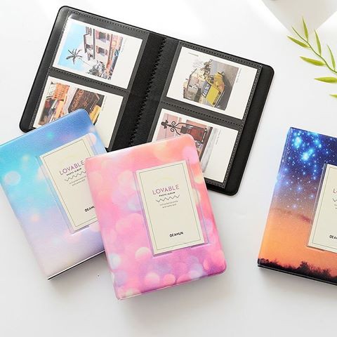 [Mã LIFEXANH03 giảm 10% đơn 500K] Album polaroid mini đựng 65 ảnh 6x9