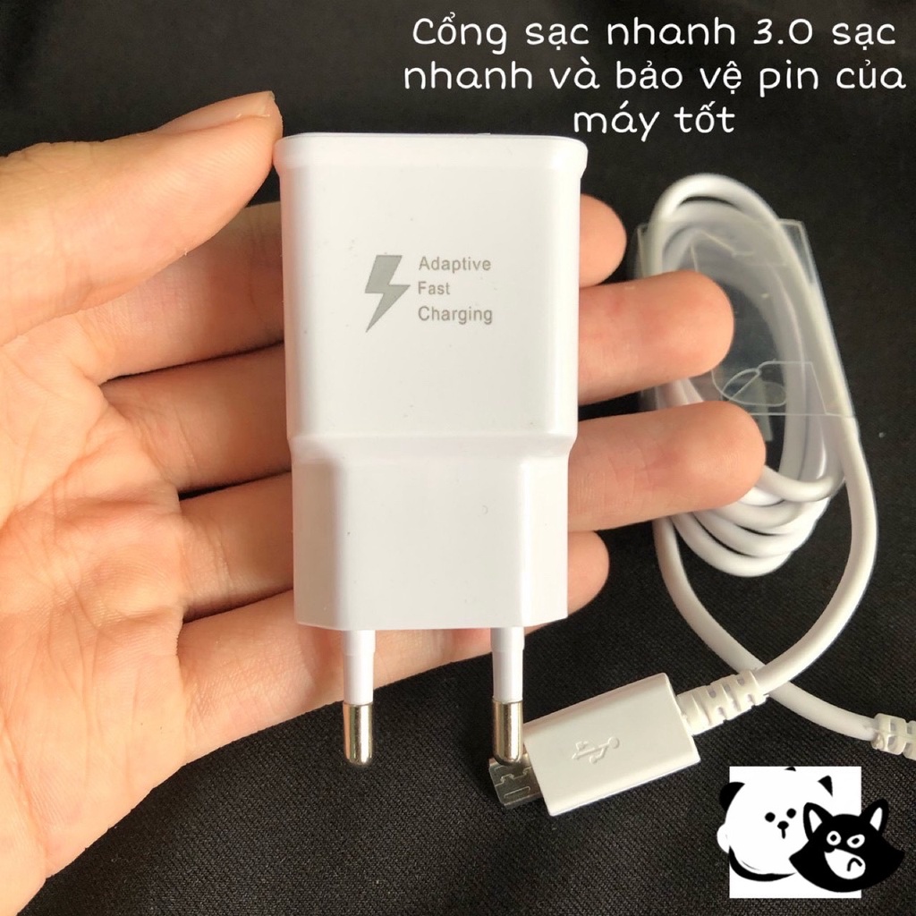 Bộ sạc nhanh Sam sung chuẩn 3.0 new