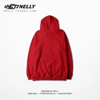 Áo hoodie đỏ Nelly