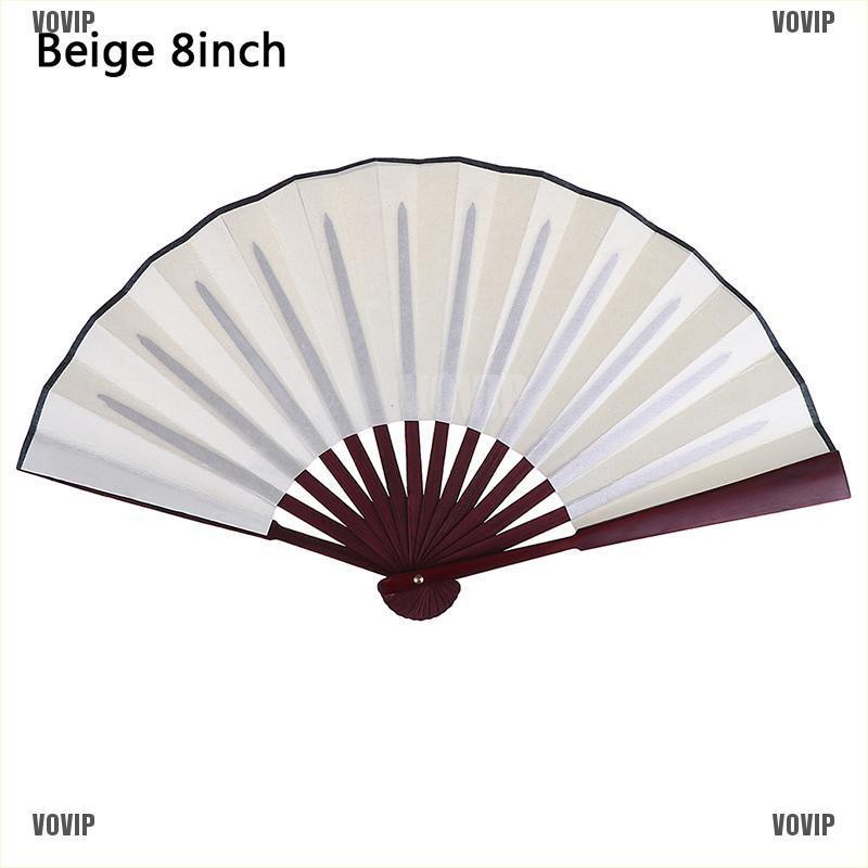 Quạt cầm tay vải lụa phong cách Trung Hóa độc đáo thời trang