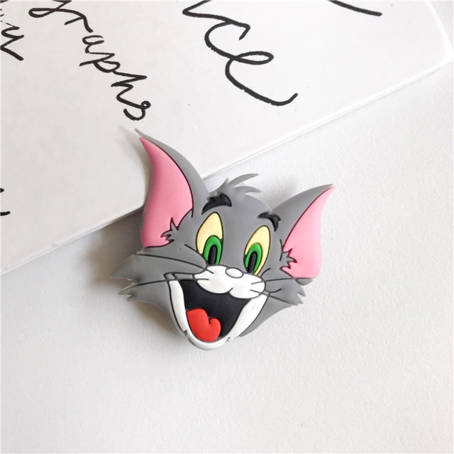 Giá đỡ điện thoại popsockets hình mèo Tom và chuột Jerry - Infinity Case