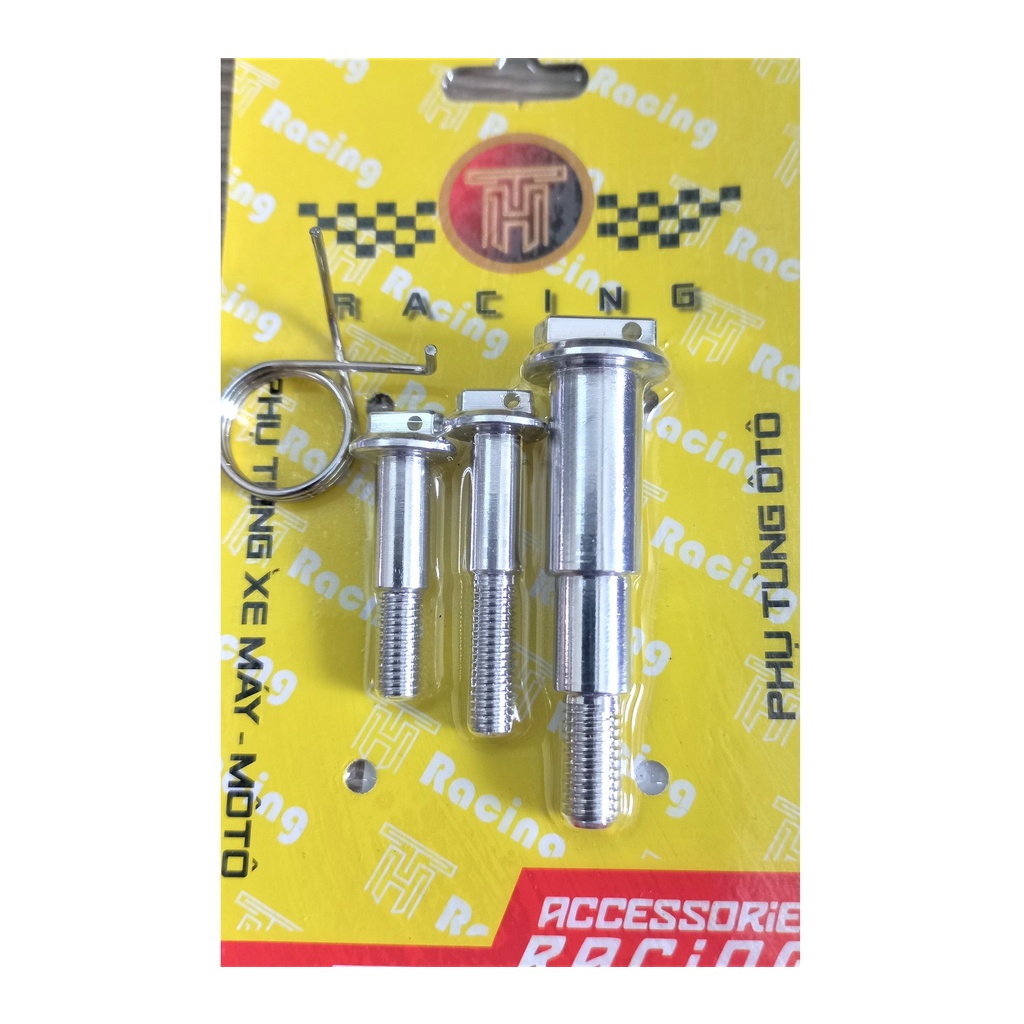 Bộ ốc tay thắng Vario inox 304 mũi tên tặng kèm lò xo tay thắng