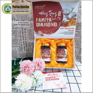 Đông trùng linh chi Famita Diamond-Hỗ trợ nâng cao sức đề kháng,tăng cường tiêu hóa, giúp ăn ngon ngủ ngon, ngủ sâu giấc