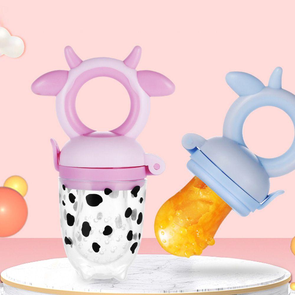 Núm Ti Ngậm Silicone Hình Trái Cây Nhiều Màu Cho Bé