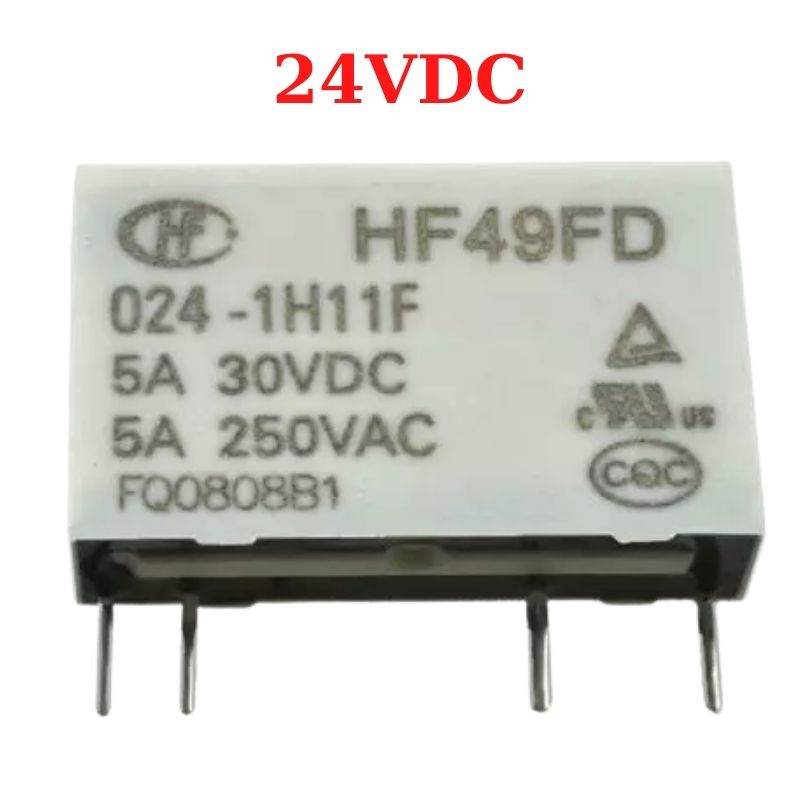 Thiết bị đóng ngắt Relay HF49F0121H1 5VDC 12VDC 24VDC 5A250VAC